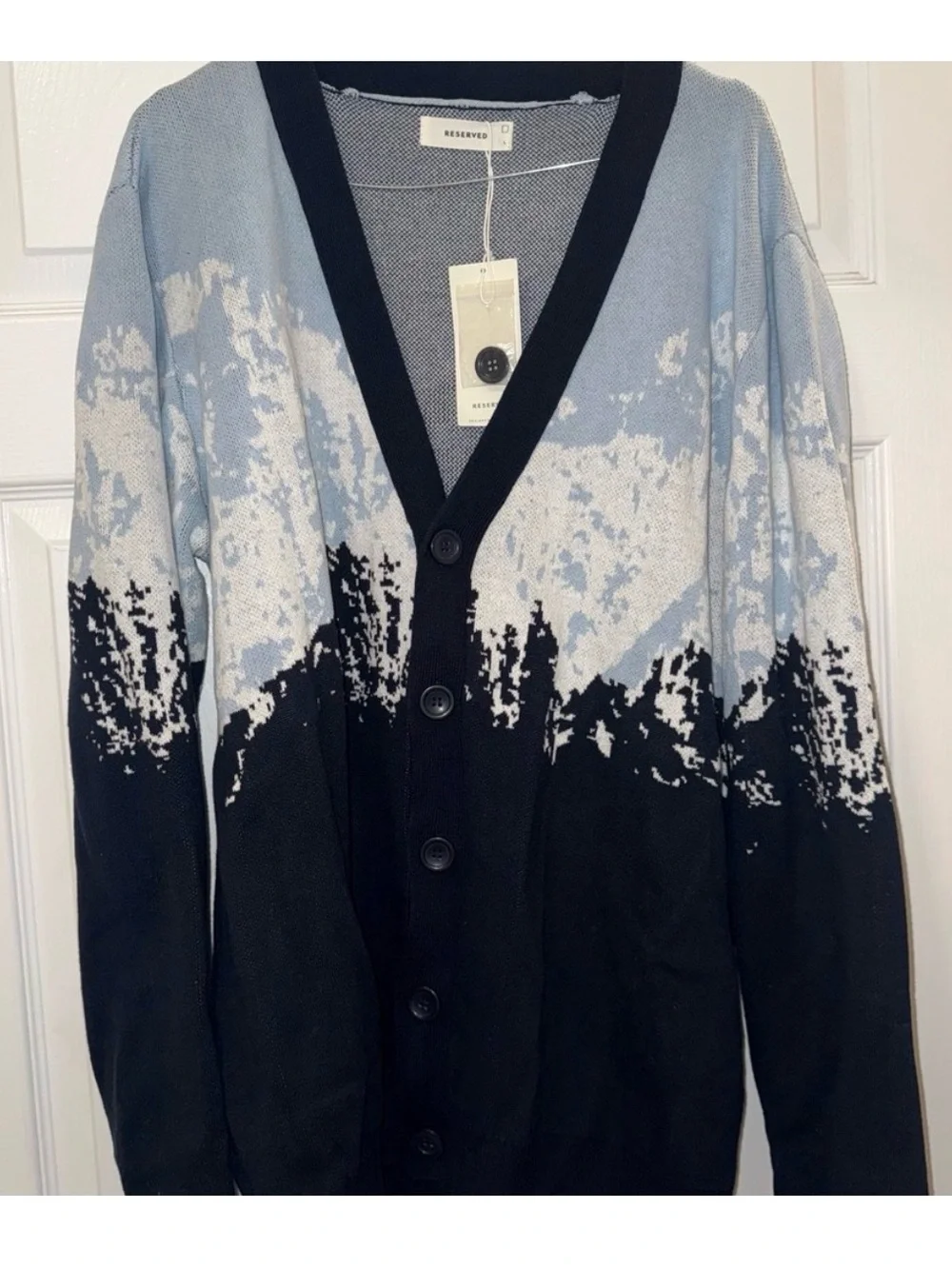 Reserved cardigan mountain